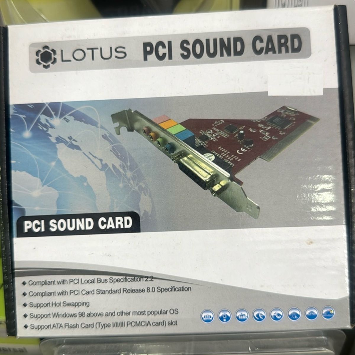 PLACA DE SOM PCI (PCI CARD 4CH LOTUS)